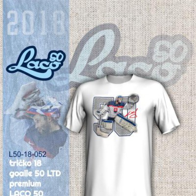 Tričko premium LACO 50 - Goalie 50 LTD