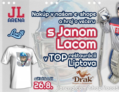 Súťaž o večeru s Janom Lacom v TOP reštaurácii Liptova Drak