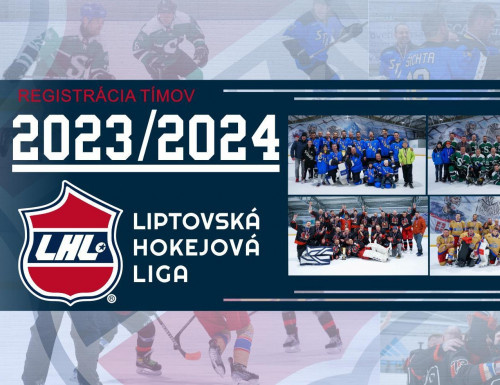 Registrácia LHL na sezónu 2023/2024 je spustená.