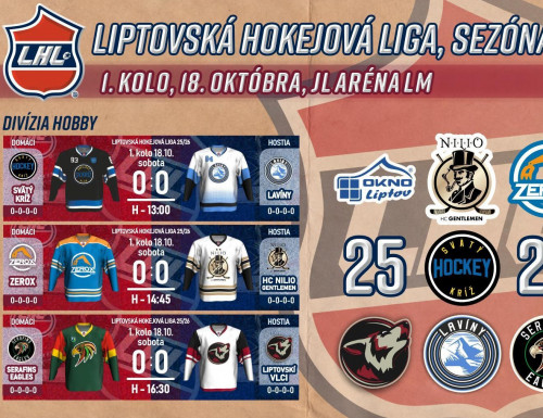 1. kolo LHL, sezóna 2025/2026