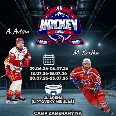 Trénuj ako PRO - AK Hockey Summer Camp 2026