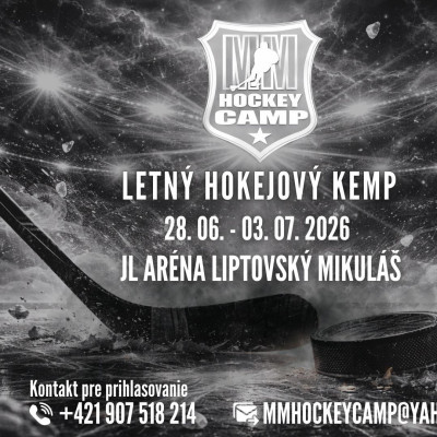 Pozvánka na letný hokejový kemp - MM Hockey Camp
