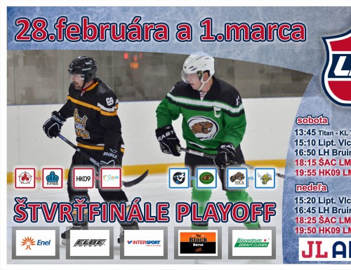 Štvrťfinále playoff - výsledky