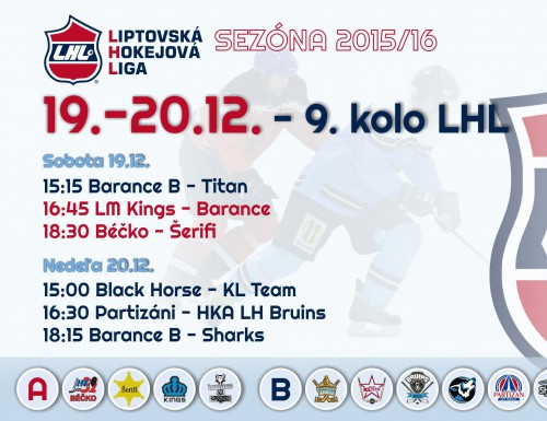 9. kolo LHL