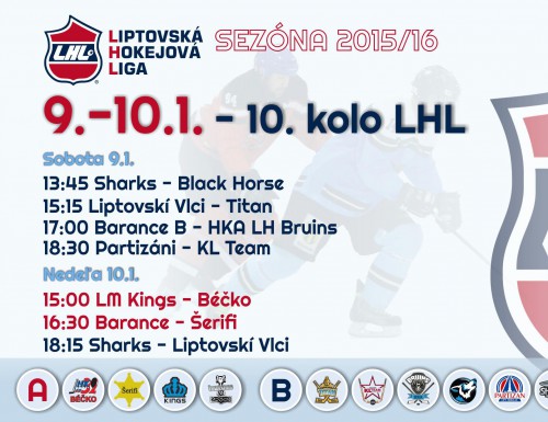 10. kolo LHL