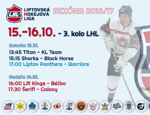 3. kolo LHL - výsledky