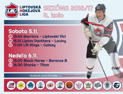 4. kolo LHL - výsledky